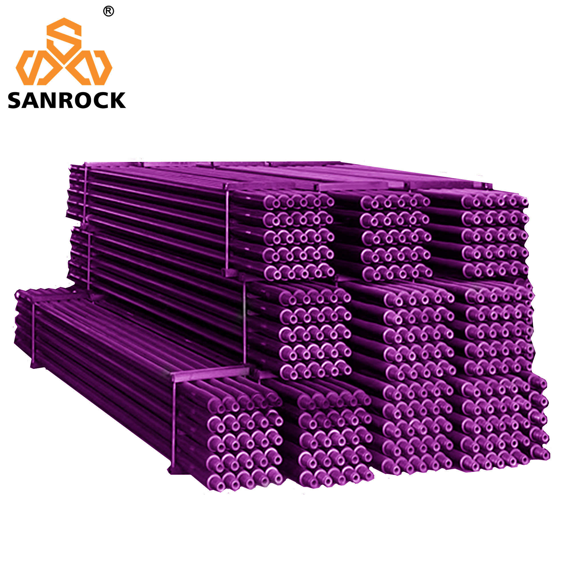 Down The Hole Drilling Rod Rock Blasting Drilling Tools 60mm DTH Drill Pipe