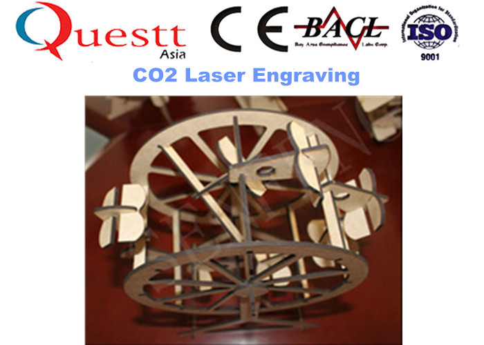 130 Watt CO2 Laser Engraving Machine 1.3x2.5m Cutting Size For Plastic / Wooden Sheet