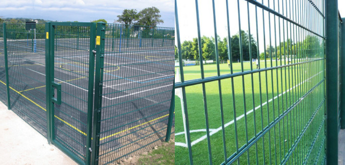 Hot Dip Galvanized 868 Prison Twin Mesh Fencing