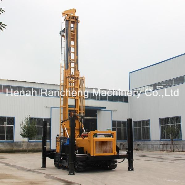 200m Crawler Diesel Engine Water Well Drilling Machine Borehole Rig Mine