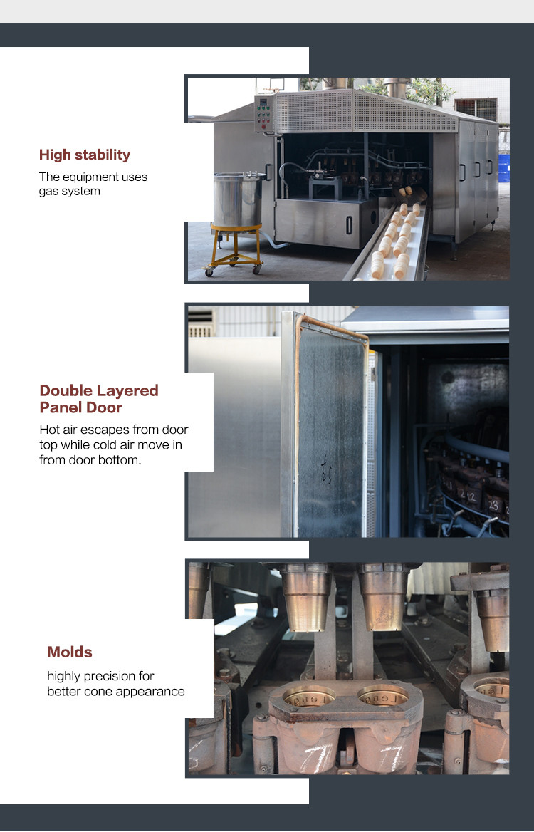Automatic Ice Cream Machine , Factory Made , Top Quality , Stainless Steel , 28 Cast Iron Baking Templates .