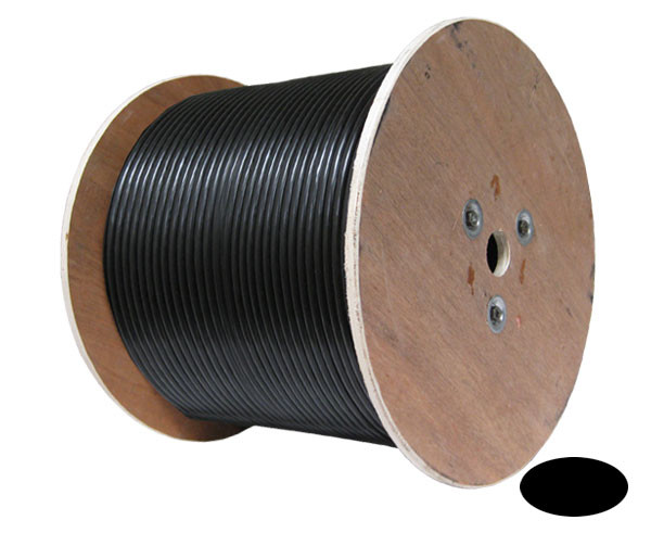 Composite RG6/U Coaxial Cable 95% Coverage with Power Feed Wire for HD Camera