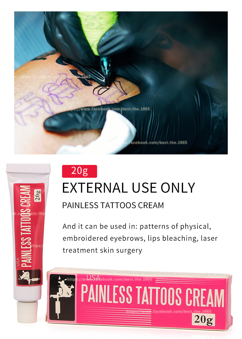 Permanent Makeup Tattoo Numbing Anesthetic Cream tktx dr numb Pain Relieving