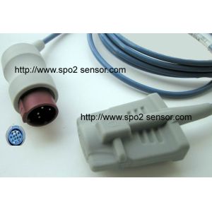 Kontron 7138,7840,7845 - spo2 sensor, Gray or bule cable, Round 6-pin