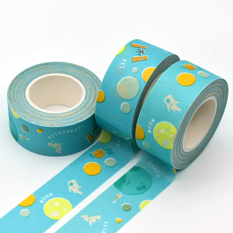 OEM Adhesive Cartoon Anime Washi Tape Waterproof