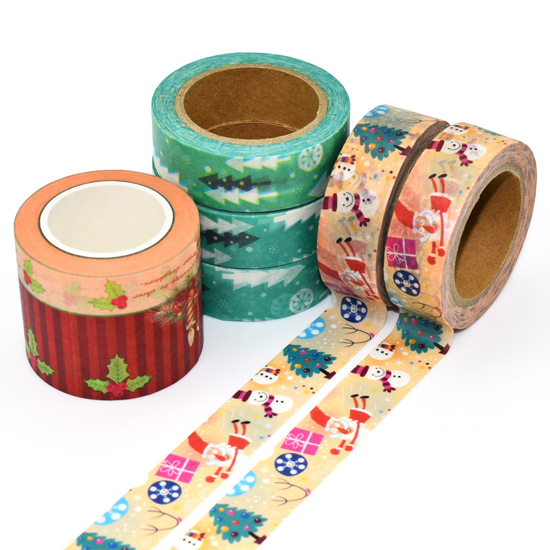 Japanese Washi Masking Tape Custom Printed Colored Masking Tape