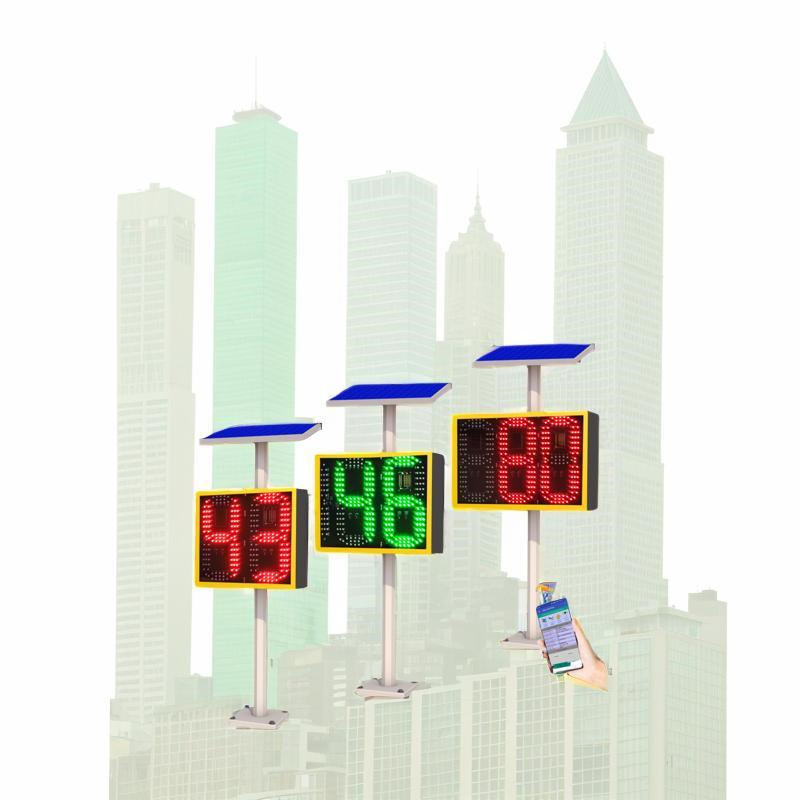 500 Meters Visibility Range Solar Radar Traffic Signal with Integrated Radar Technology