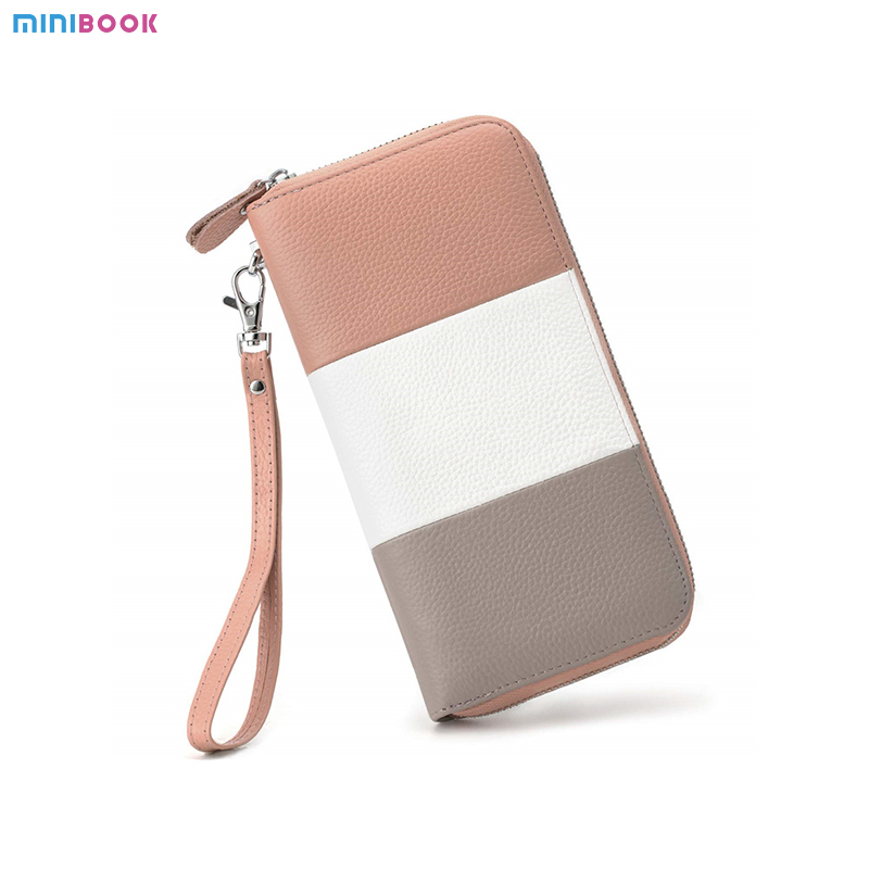 Daily Life Ladies Clutch Bags Wallet Multi Function Long Leather Clutch Purse for Women