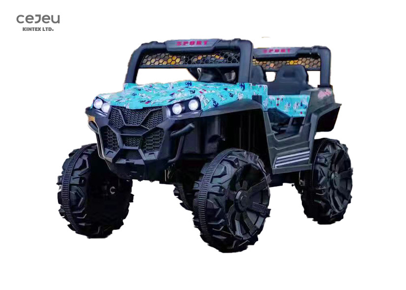 Police Sound Kids Electric UTV With Early Education Functionfor