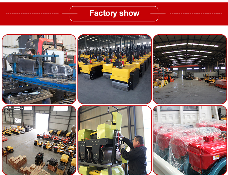 Farms 3.5ton 10 Ton 12 Ton Single Drum Vibratory Road Roller With Hydraulic Vibration