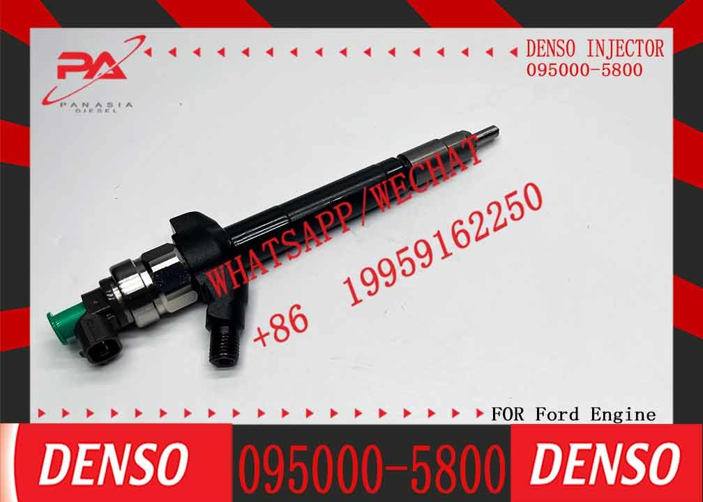 Original Diesel Inyector Common Rail Fuel Injector 6C1Q-9K546-AC 095000-5800 095000-5801 for FORD Transit