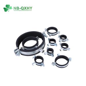 Steel Wheel Pipe Clamp with EPDM Rubber and 15-200mm 3/8"-8"inch Vertical