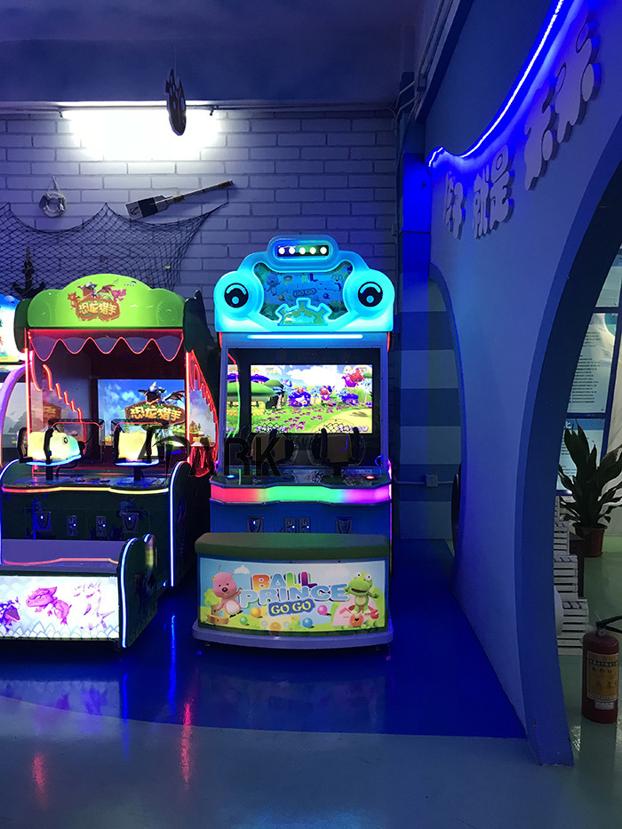 Ball Prince Lottery Arcade Kids Shooting Game Machine 3D Effect 500W