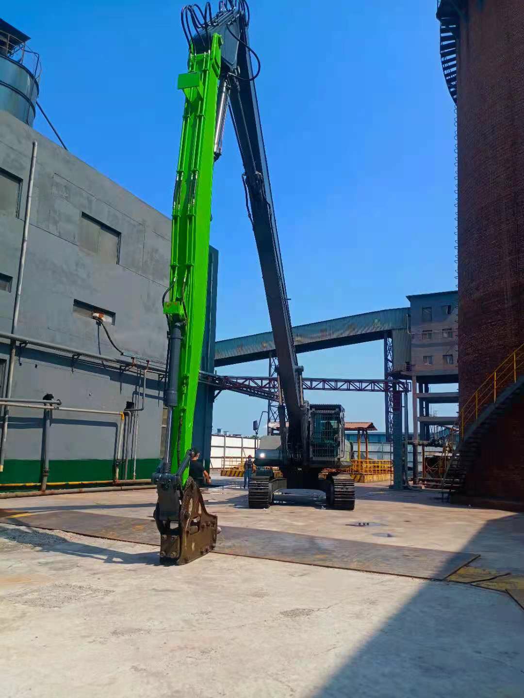 high strength three-section excavator arm custom made excavator arm