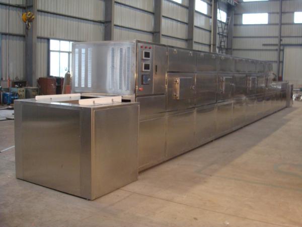 Quality Microwave Belt Sterilizing Industrial Drying Ovens Button Control System for sale