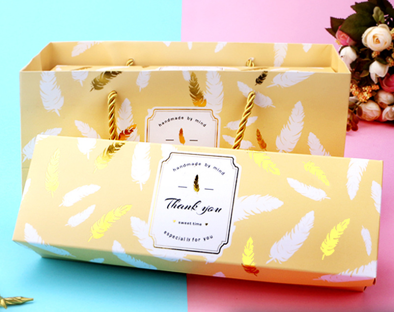Glossy Lamination Printing for Custom Order Moon Cake Cookies Macaroon Pie Gift Box