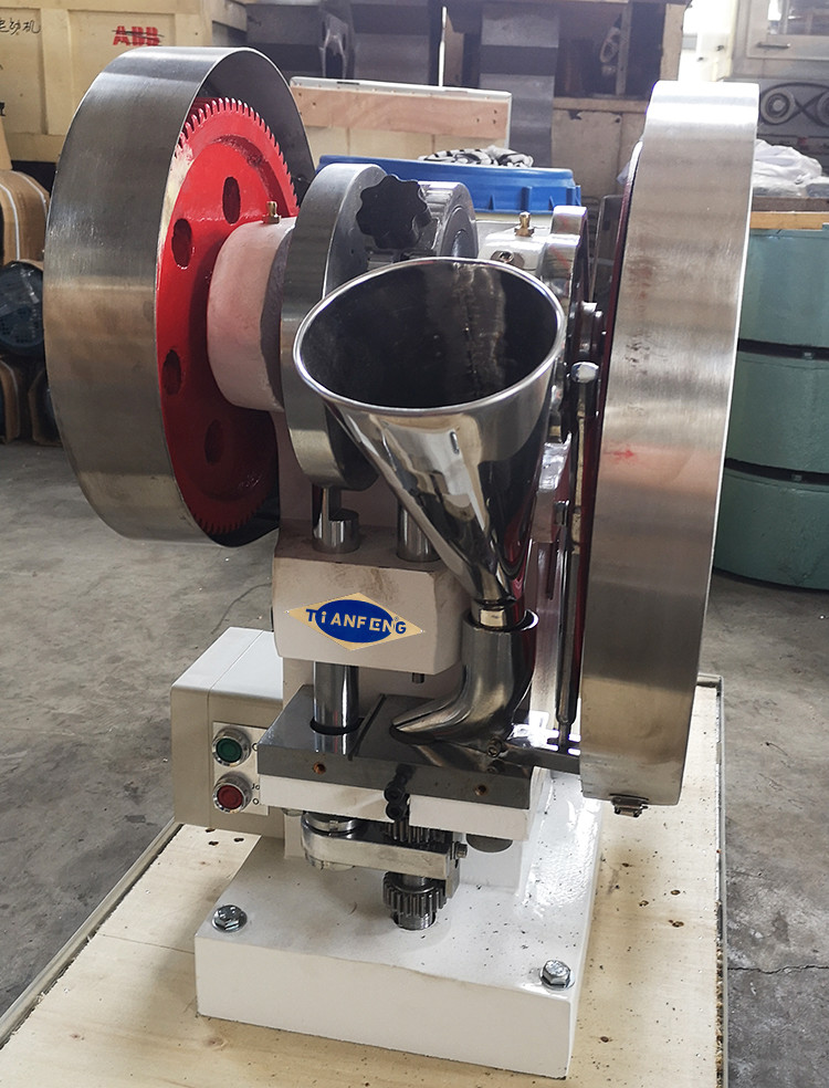 TDP 6 60KN 25 Mm Vitamin Pills Manual Single Punch Tablet Press Machine