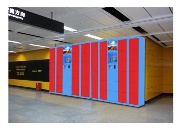 Event Industry Rental Luggage Lockers Furniture Money Payment Coin / Bill