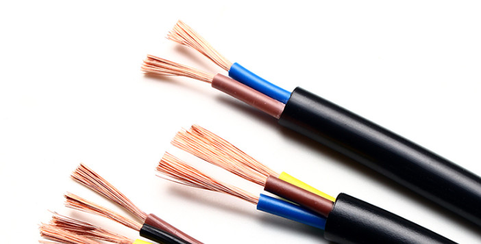 H03VV-F / RVV 3 * 0.5 Sq Industrial Electrical Cable UV Resistance VDE