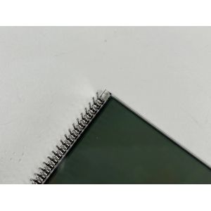 Transparent HTN LCD Panel Monochrome Segment LCD Display Panel For Thermostat