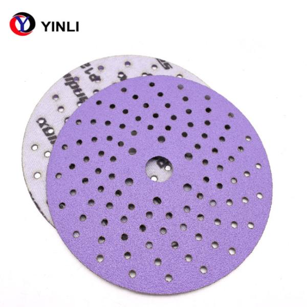 Metal Polishing Zirconia Sanding Disc 6 Inch Sanding Discs 80 Grit With