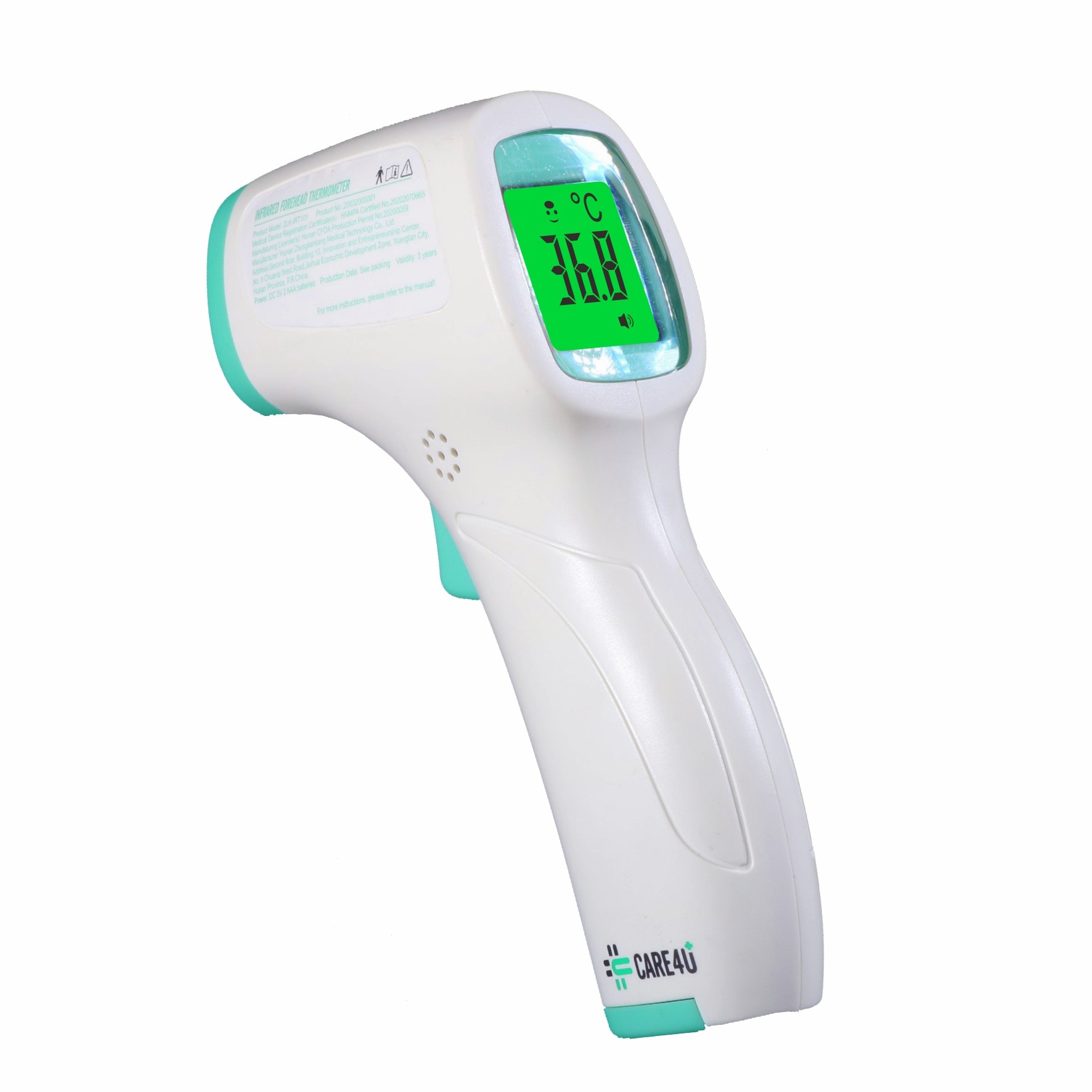 FCC Baby Digital LCD Non Contact Infrared Thermometer
