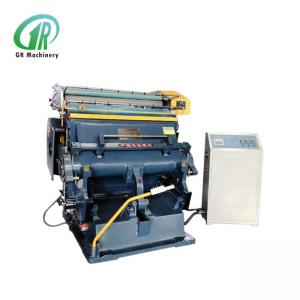  Hot Foil Stamping Corrugated Carton Die Cutting Machine 930 Model Manufactures