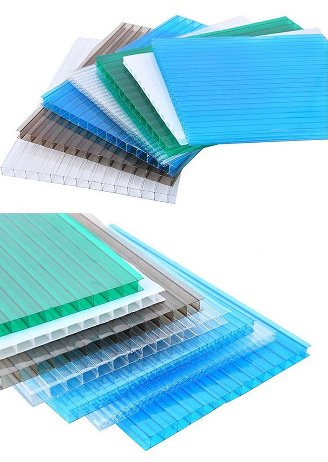 Lake Blue 4mm Polycarbonate Hollow Sheet