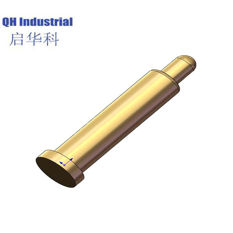 SMT 8.0 Length Silver Spring Battery Contact 1A 2A 3A Double-Ends Pogopin Pogo Pin
