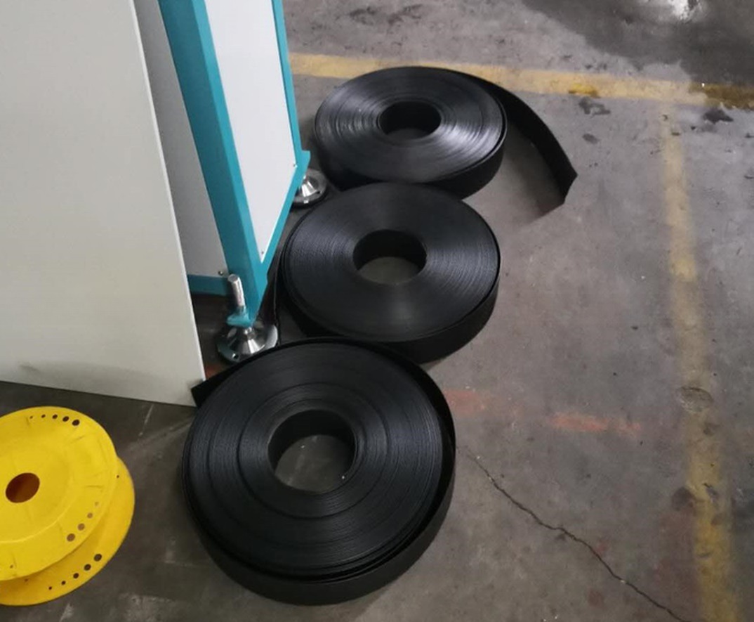 Single-screw Design Fiber Reinforced Geo Strap Band Production Line for PP PE Raw Material