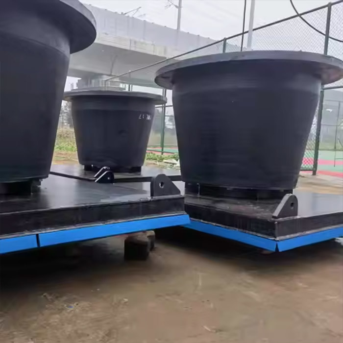 Dock Ship Protection High Impact Resistance Cone Rubber Fenders With Long Lifespa