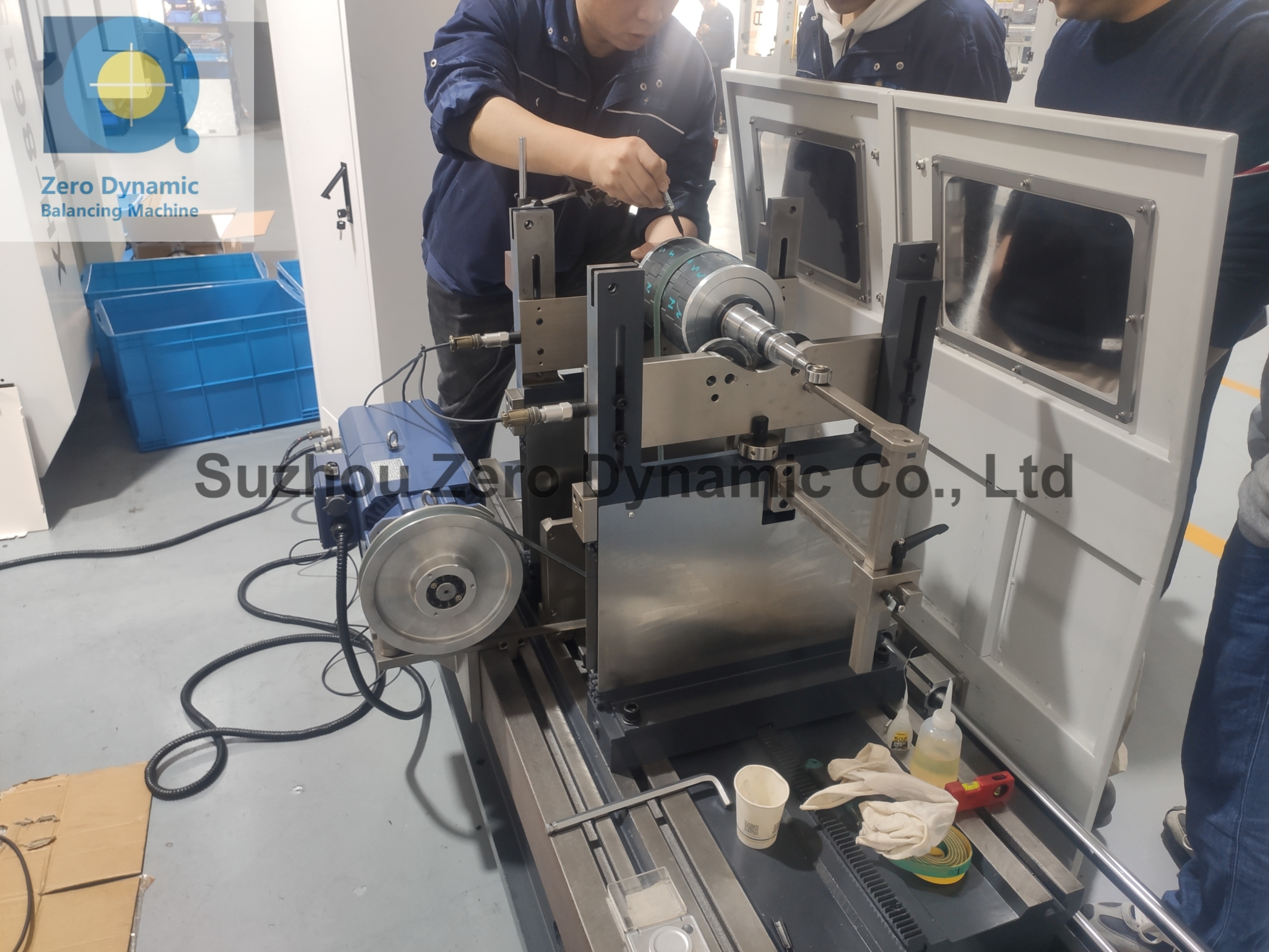 Soft Bearing High-speed Mechanical Spindle, Electrical Spindle Balancing Machine