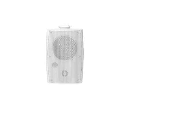 40W 6" Hifi PA System Wall Mount Home Speakers , Compact PA Speakers 2.0