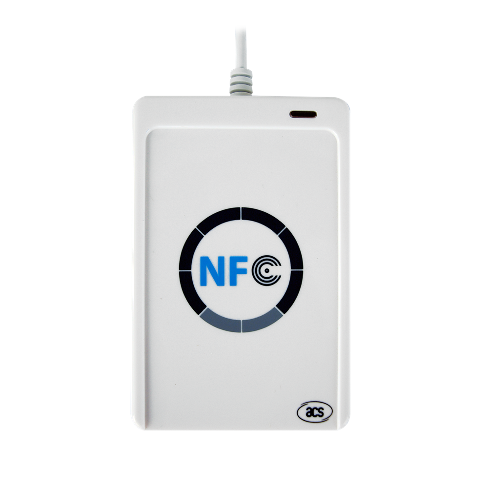 5V DC RFID NFC Reader , ACR122U-A9 Contactless Reader Writer 70g Weight