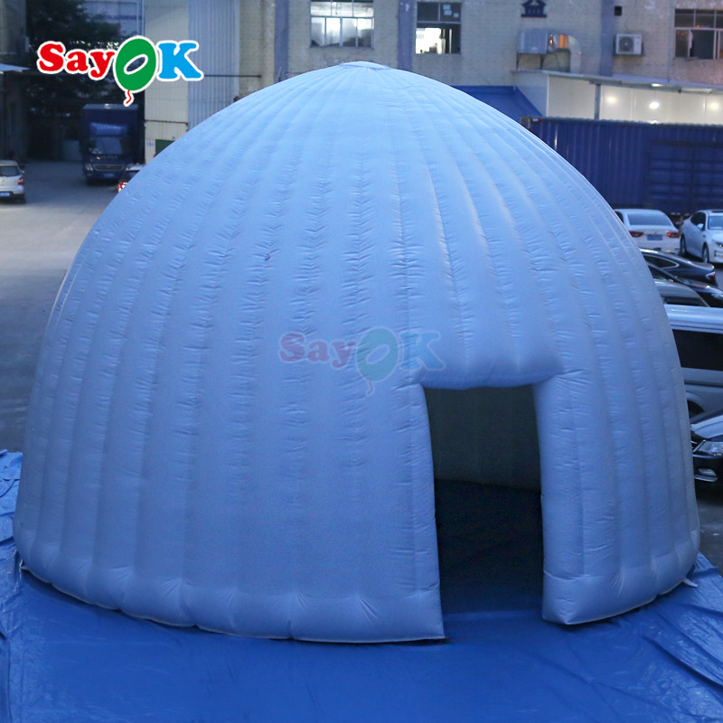 Portable Cube Colorful Light Tents Inflatable LED Tent For Outdoor Events Party Wedding