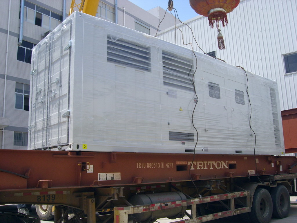 1500 Kva 2500 Kva Emergency Quiet Diesel Generator German MTU