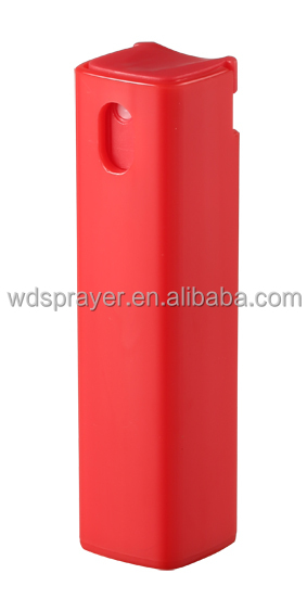 Customized Colour 10ml AS Bottle for Perfume in Square Shape and Plastic Material