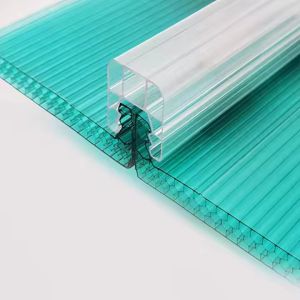 100% Virgin Material Danpalon Polycarbonate Multiwall U Locked Panel Hollow