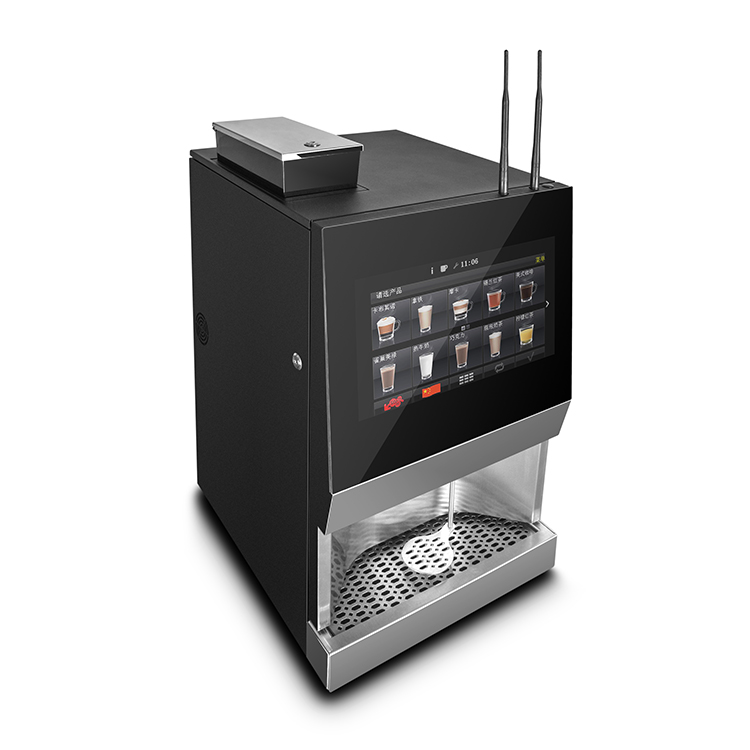 Stainless Steel 304 Table Top Commercial Coffee Vending Machine Hotel Use