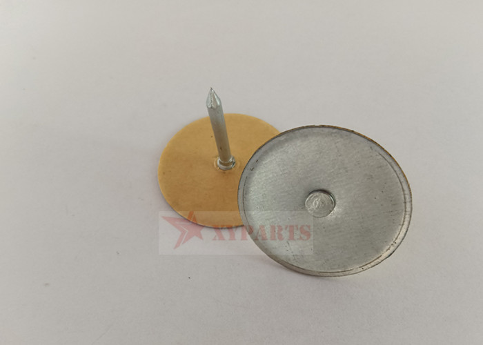 38mm Weld Type Cupped Head Insulation Pins For Welding Capacitor Discharge