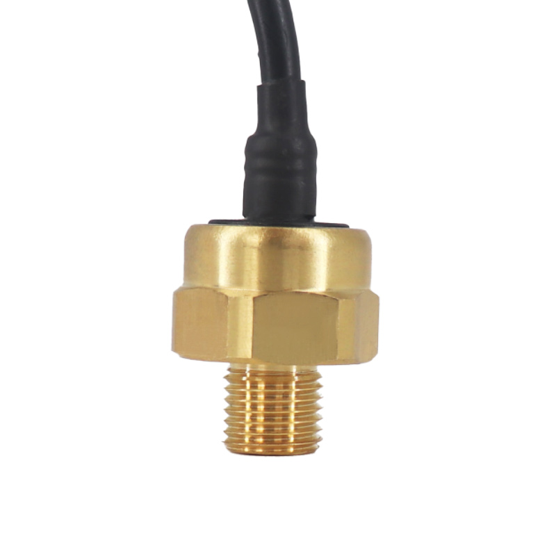 Brass Electronic Water Pressure Sensor , 10 Bar 20 bar 1 4 Npt Pressure Sensor