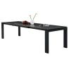 Buy cheap Stone Coated Rectangle Dining Table 3 Meter Heavy Duty Steel Legs from wholesalers