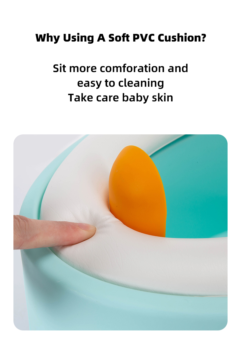 Solid Color Baby Potty Training Seat with Custom Logo Lightweight Design