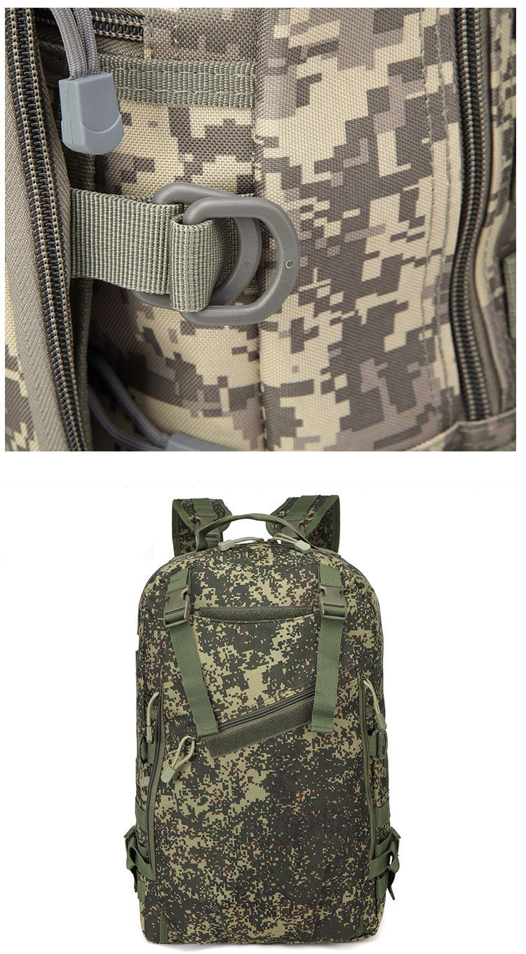 Travelling Camping Mountaineering Backpack with Two Compression Straps Made of Oxford