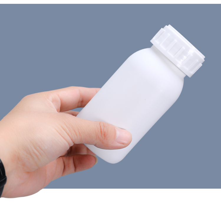 50ML Plastic Bottles EVOH Material White Empty Dispense Bottle For Bait Packaging In HDPE