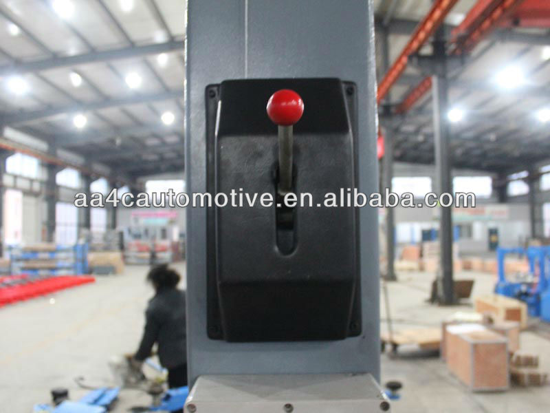 4.0T 8 bends column clear floor two post car lift