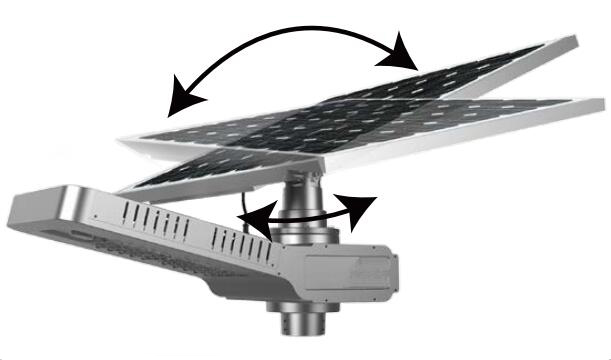 Intelligent Integrated Solar LED Garden Street Light with Motion Sensor