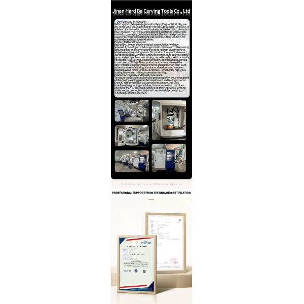 3.175mm-6 Double Straight Groove Milling Cutter Solid Carbide Straight Bit with 3 Years Warranty