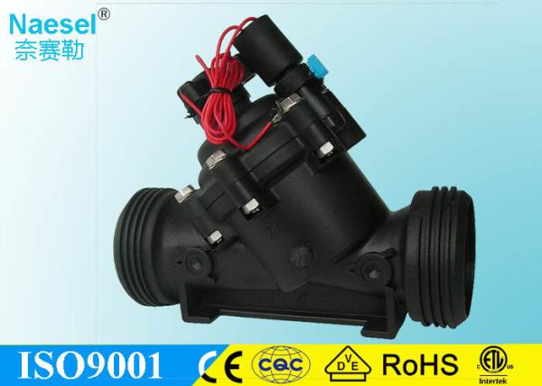 Agricultural Smart Solenoid Valve , 1 Inch - 4 Inch 24V / 6V / 12vdc Fuel