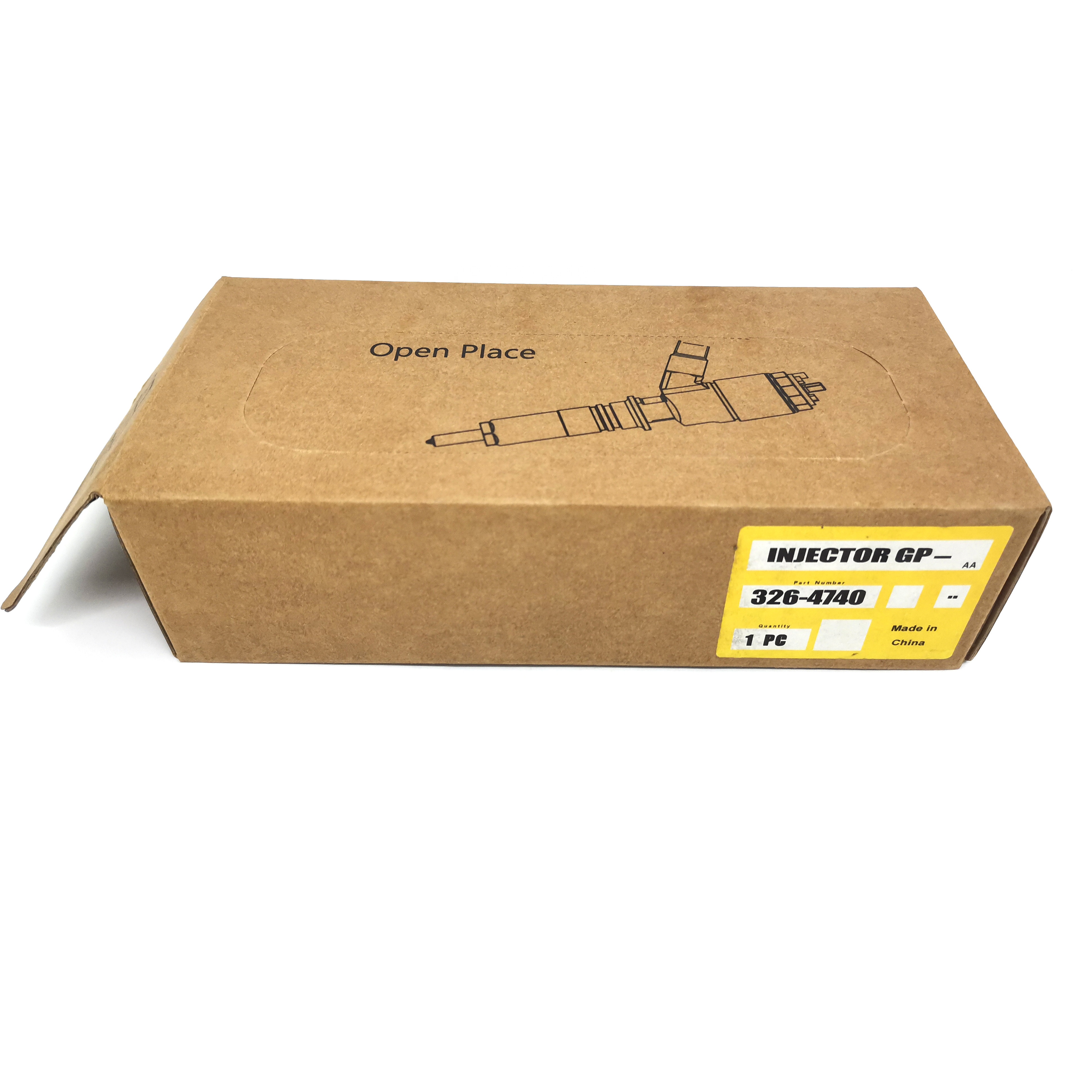 E312D Excavator Engine Parts , Injector Common Rail 326-4756 32F61-00014